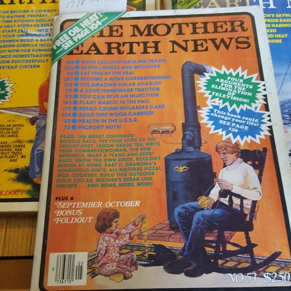 5 Vintage 1978 Mother Earth News Magazines - Picture 6 of 12